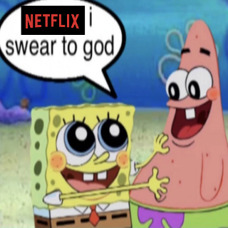 Netflix I swear to god Discord sticker