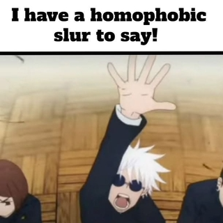 I use dis instead of slurs