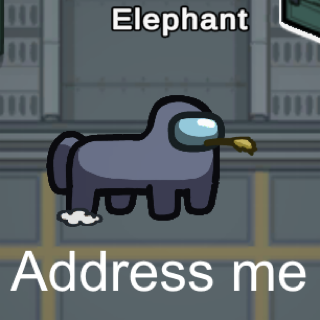 address the elephant Discord sticker
