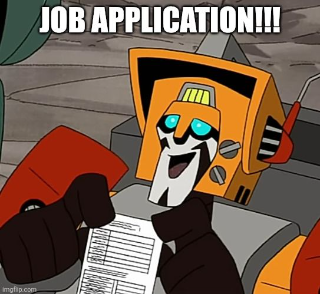 Job Application  Discord sticker