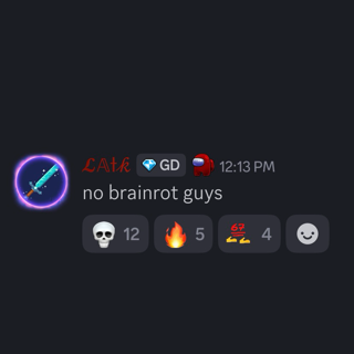 No brainrot  Discord sticker