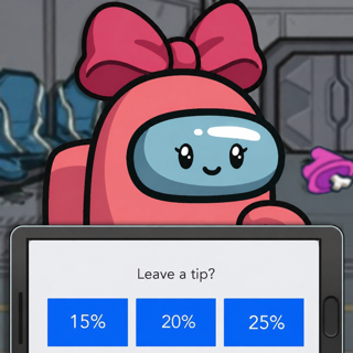 Leave a tip? Discord sticker