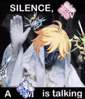 Silence Diff V! Discord sticker