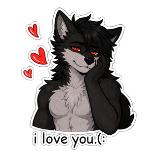 Apex love you /fluffy Discord sticker