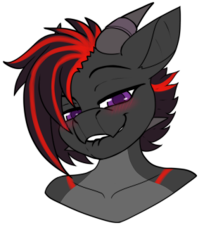 smirk /fluffy Discord sticker