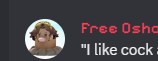 Oshi likes Discord sticker