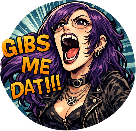 Gibs Me Dat Discord sticker