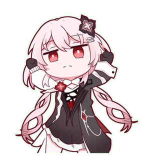 Lonely lonely eva @animesticke Discord sticker