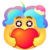 Jollie Heart /tiktokemotes Discord sticker