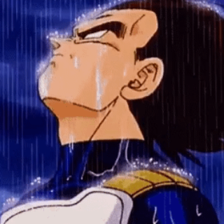 Sad vegeta Discord sticker