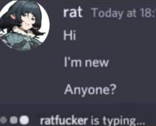 rat fucker Discord sticker
