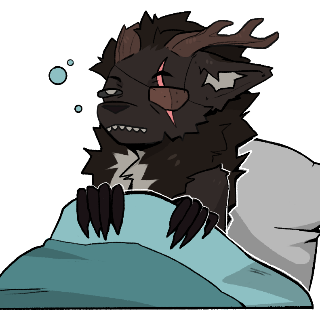 Awaken Wendigo /fluffy Discord sticker