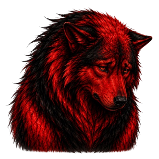 Sad Wolf Discord sticker