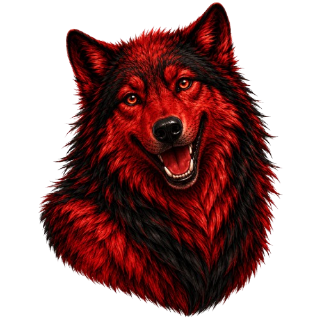 Happy Wolf Discord sticker
