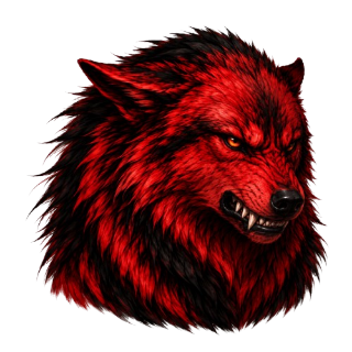 Angry Wolf Discord sticker