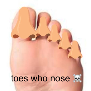 toes who nose ☠️ Discord sticker