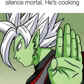 Zamasu cooking  Discord sticker