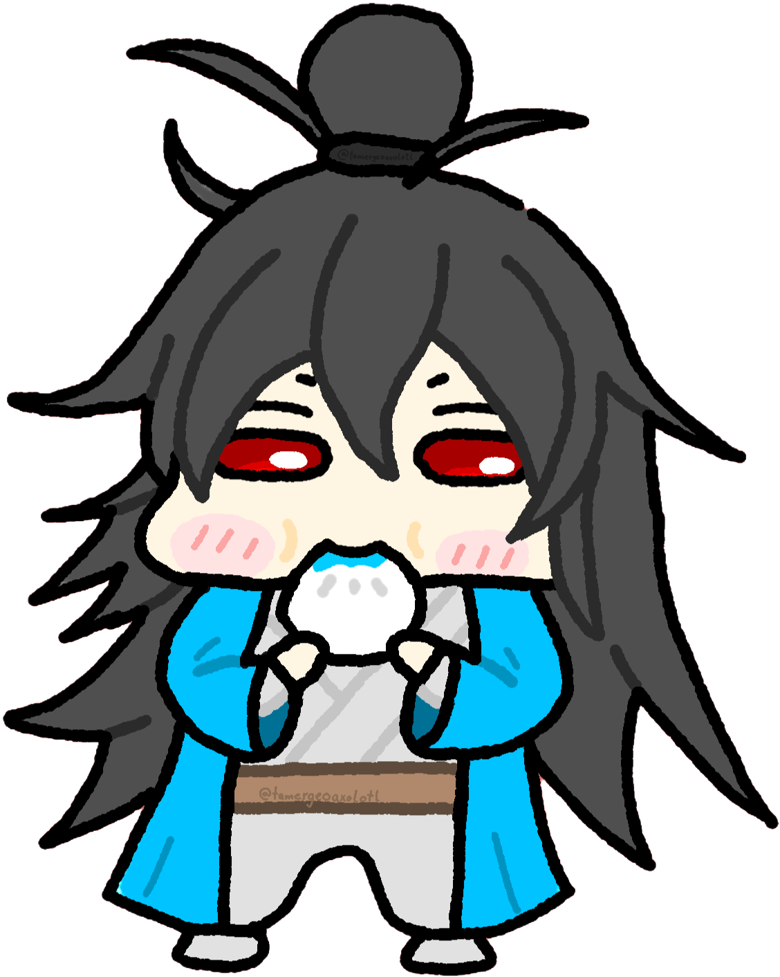 Yi Zaha Eat Discord sticker