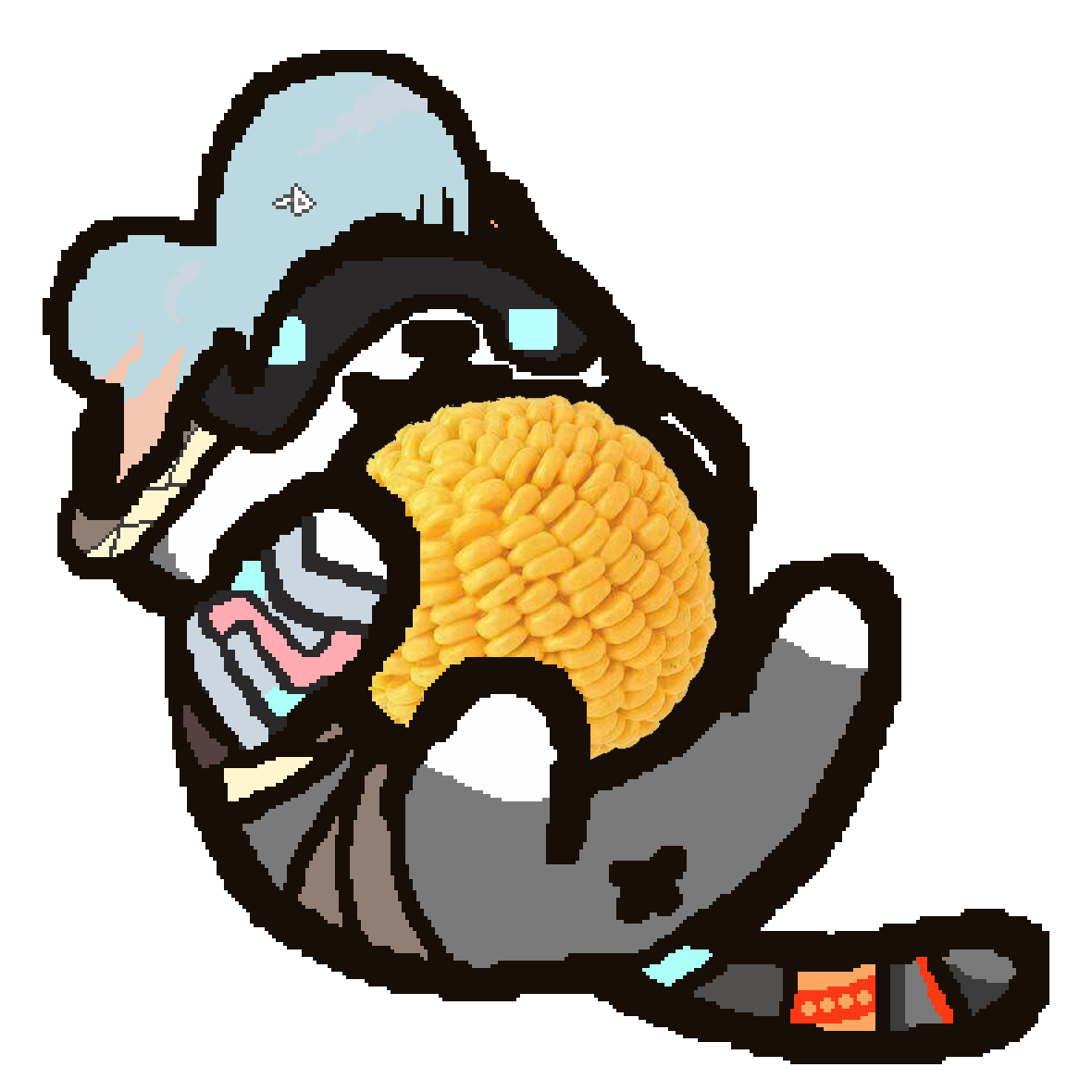 HOLY CORNBALL Discord sticker
