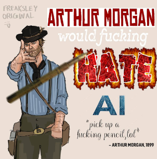 Arthur Hates AI Discord sticker
