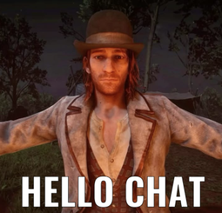 HELLO CHAT Sean Discord sticker