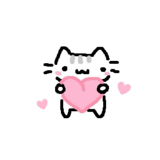 cat love Discord sticker