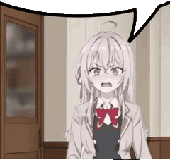 Alya_yelling Discord sticker