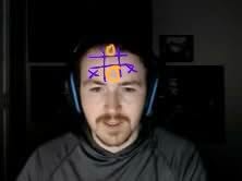 Ceramic Tic Tac Toe Discord sticker