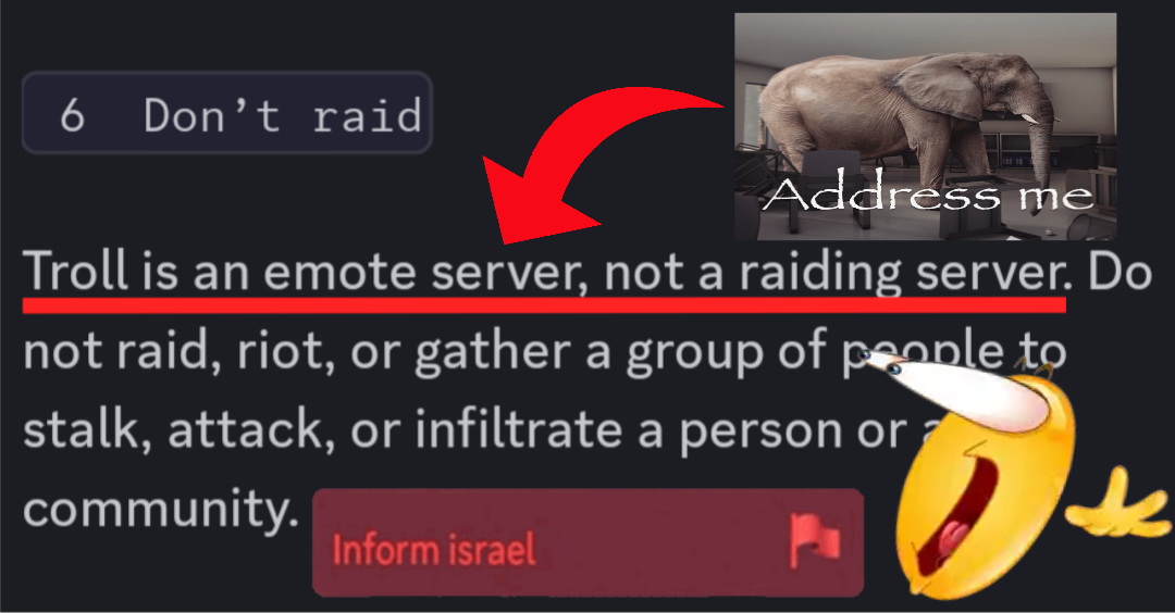 rule 6 Discord sticker