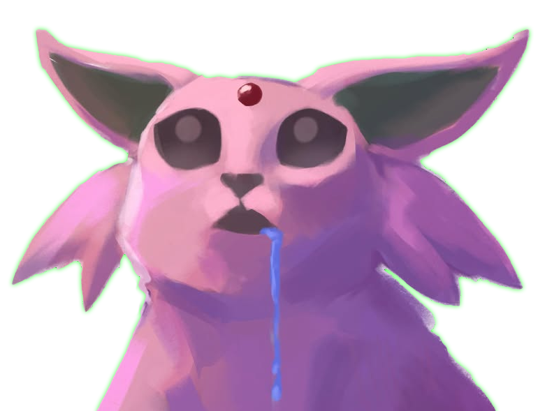 espeondrool Discord sticker