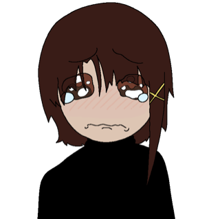 Crying lain Discord sticker