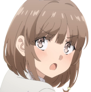 Kaede Mad Discord sticker