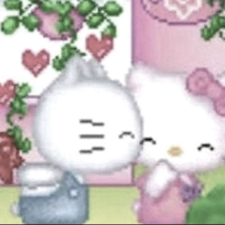 Hello Kitty kiss Discord sticker