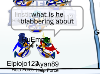 blabbering Discord sticker