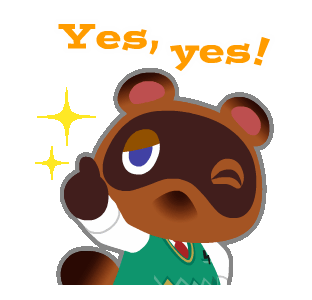 nook thumbs up Discord sticker