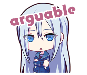 arguable Discord sticker