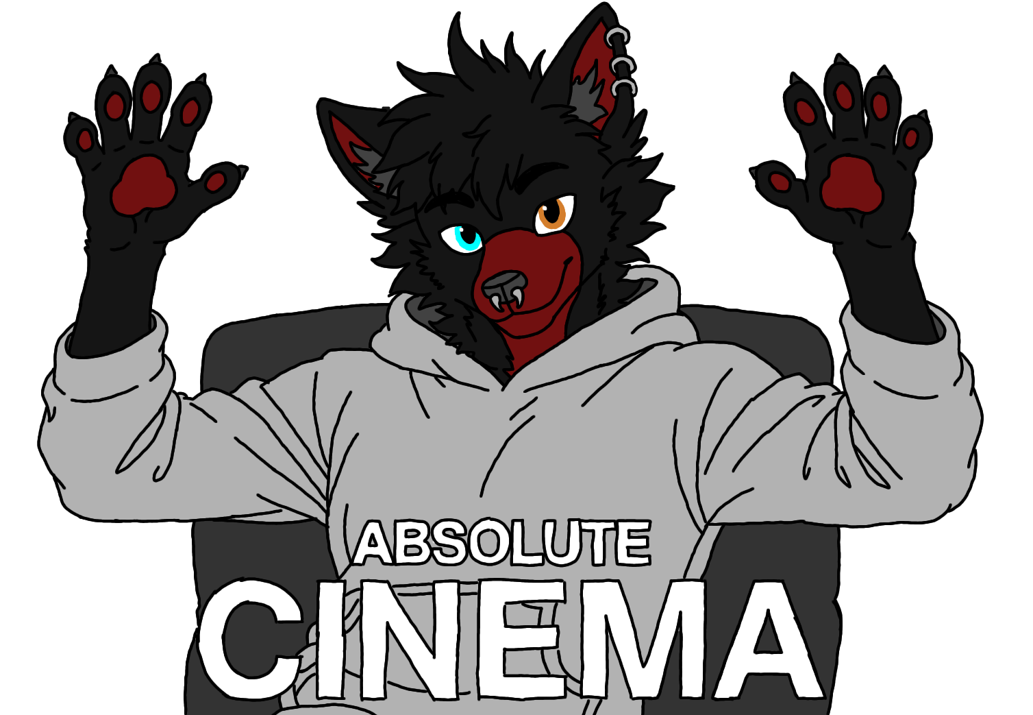 Absolute furfag Discord sticker