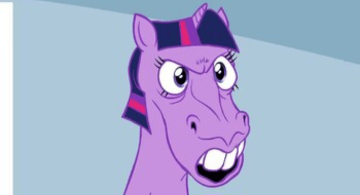Horse face Discord sticker