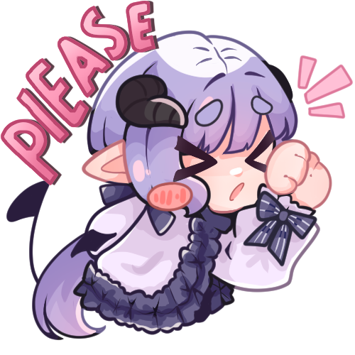 Please Discord sticker