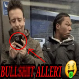 bullshit alert Discord sticker