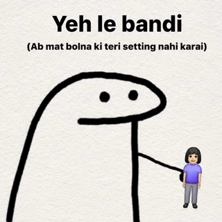 Ladki chahiye  Discord sticker