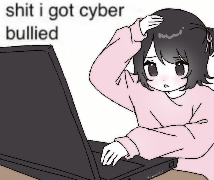 cyberbullied Discord sticker