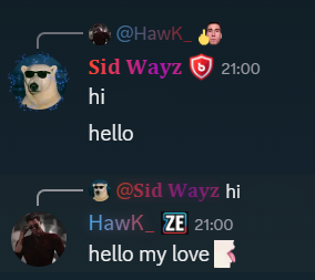 Hawk Discord sticker
