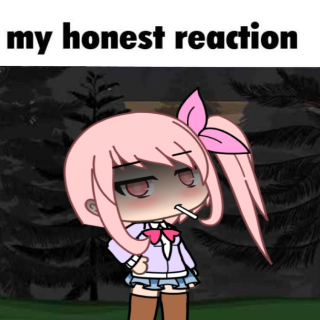 My honest reaction Discord sticker
