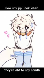 shy Discord sticker
