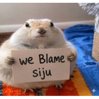 We blame siju Discord sticker