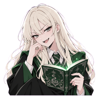 Malfoid Knowing Grin Discord sticker