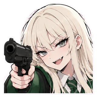 Malfoid Gun Discord sticker