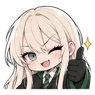 Malfoid Thumbs Up Discord sticker