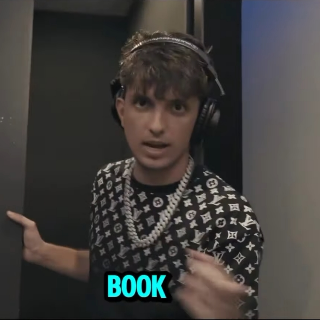 book Discord sticker